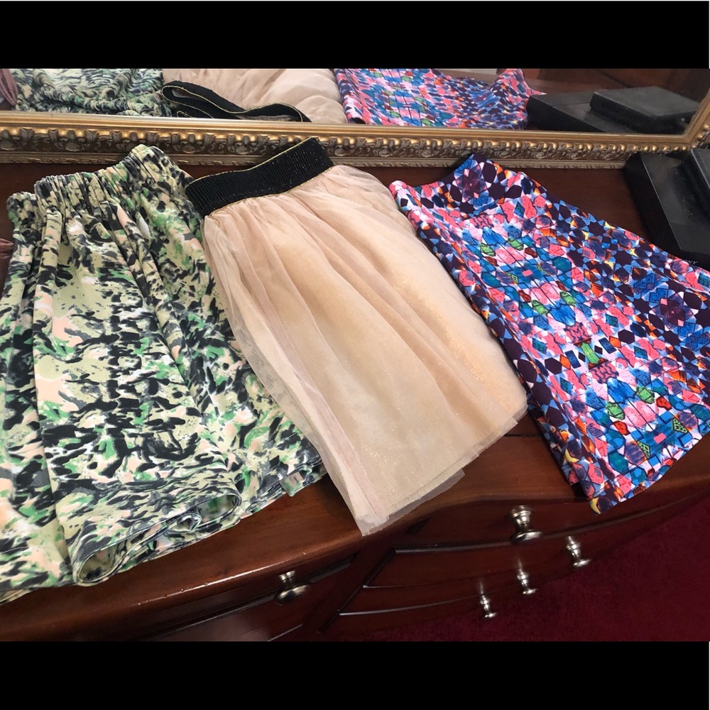 Girls Skirt Lot- Size 14/16